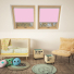 Baby Pink Aurora Skylight Window Blinds