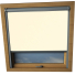 Delicate Cream Duratech Skylight Window Blinds Silver Frame Detail