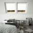 Ice White Fakro White Frame Skylight Window Blinds