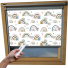 Rainbow Natural VELUX Skylight Electric Window Blinds Silver Frame Detail