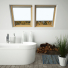 Shower Proof White Keylite Skylight Window Blinds