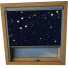 Stars At Night Balio Skylight Window Blinds Silver Frame Detail