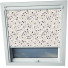 Terazzo Natural Aurora Skylight Window Blinds White Frame Detail