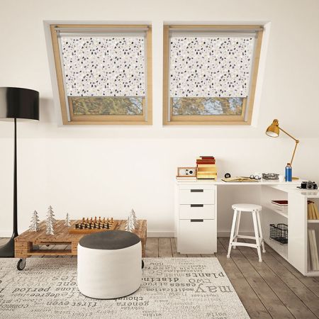 Terazzo Natural Keylite Skylight Window Blinds