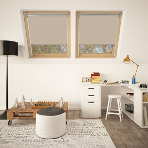 Hopsack VELUX Skylight Window Blinds