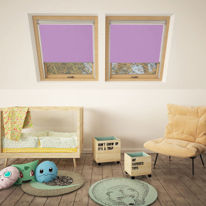 Lavender Aurora Skylight Window Blinds