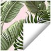 Tropical Leaves Blackout Electric Blind For Aurora Windows